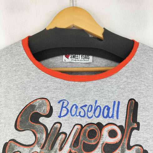 スウィートイヤーズ SWEET YEARS フロントプリント S/S Tシャツ メンズ import:L